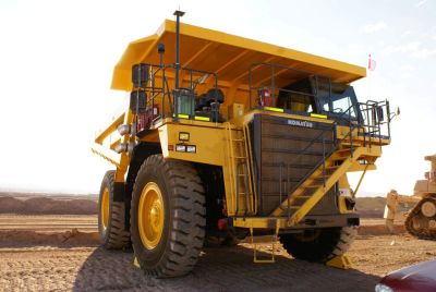 Komatsu Camiones tolva mineros 2012